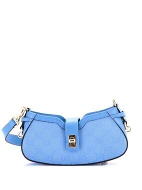 Gucci Moon Side Shoulder Bag Gg Canvas #233662G19B